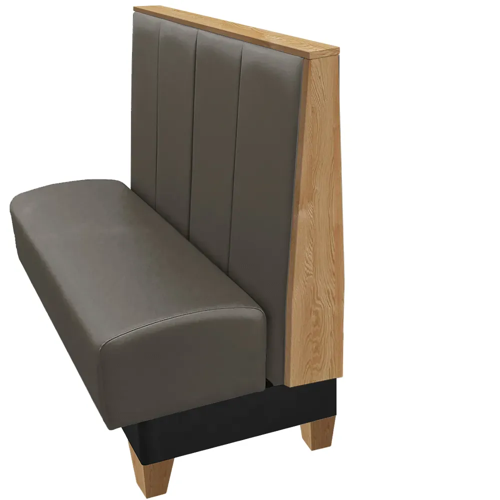 Oak Street CSN-7242-SGL-CC, Seating, Booth, Single, 72" L