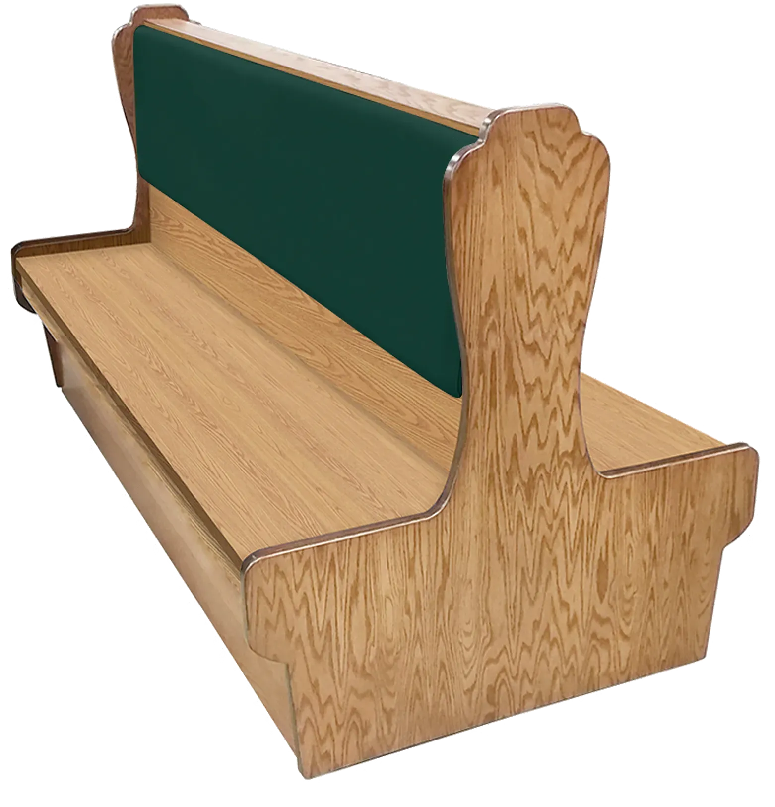 Oak Street DRN-2442-DBL-WSUB-HG, Booth, 24" L, Upholstered