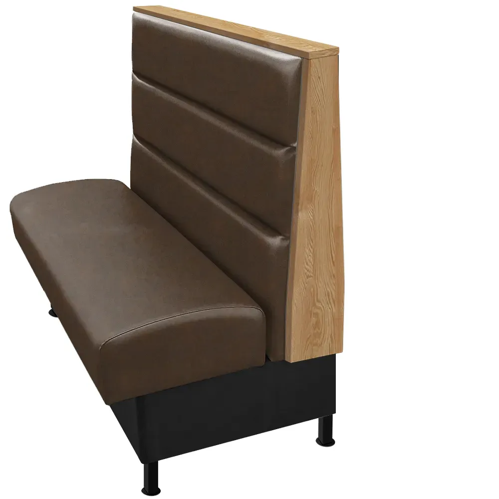 Oak Street KGY-7242-SGL-SB, Seating, Booth, Single, 72" L