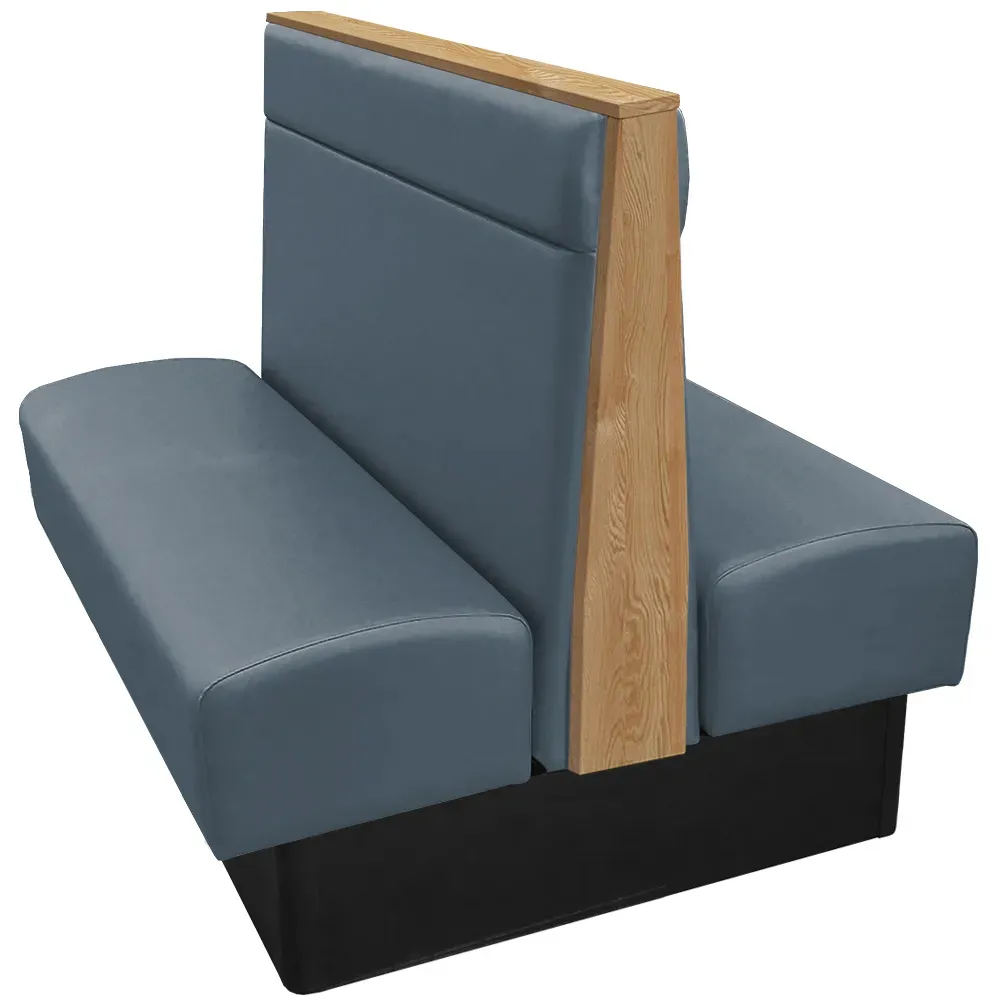 Oak Street LDN-7242-DBL-BR, Seating, Booth, Double, 72" L