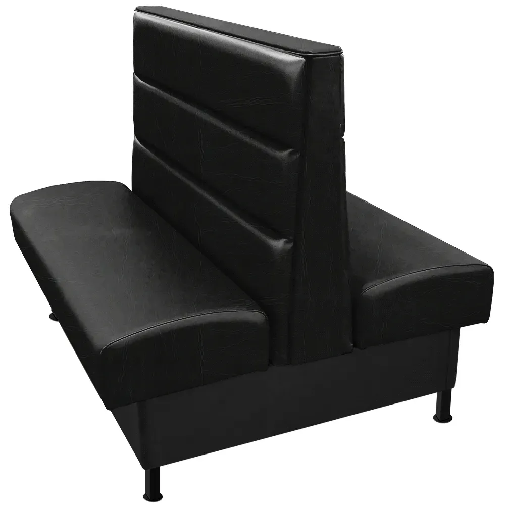 Oak Street LIS-7242-DBL-EB, Seating, Booth, Double, 72" L