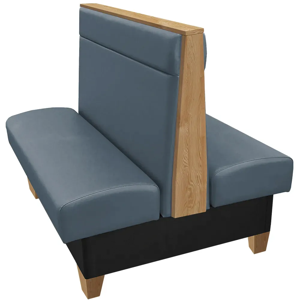 Oak Street QBY-9642-DBL-BR, Seating, Booth, Double, 96" L