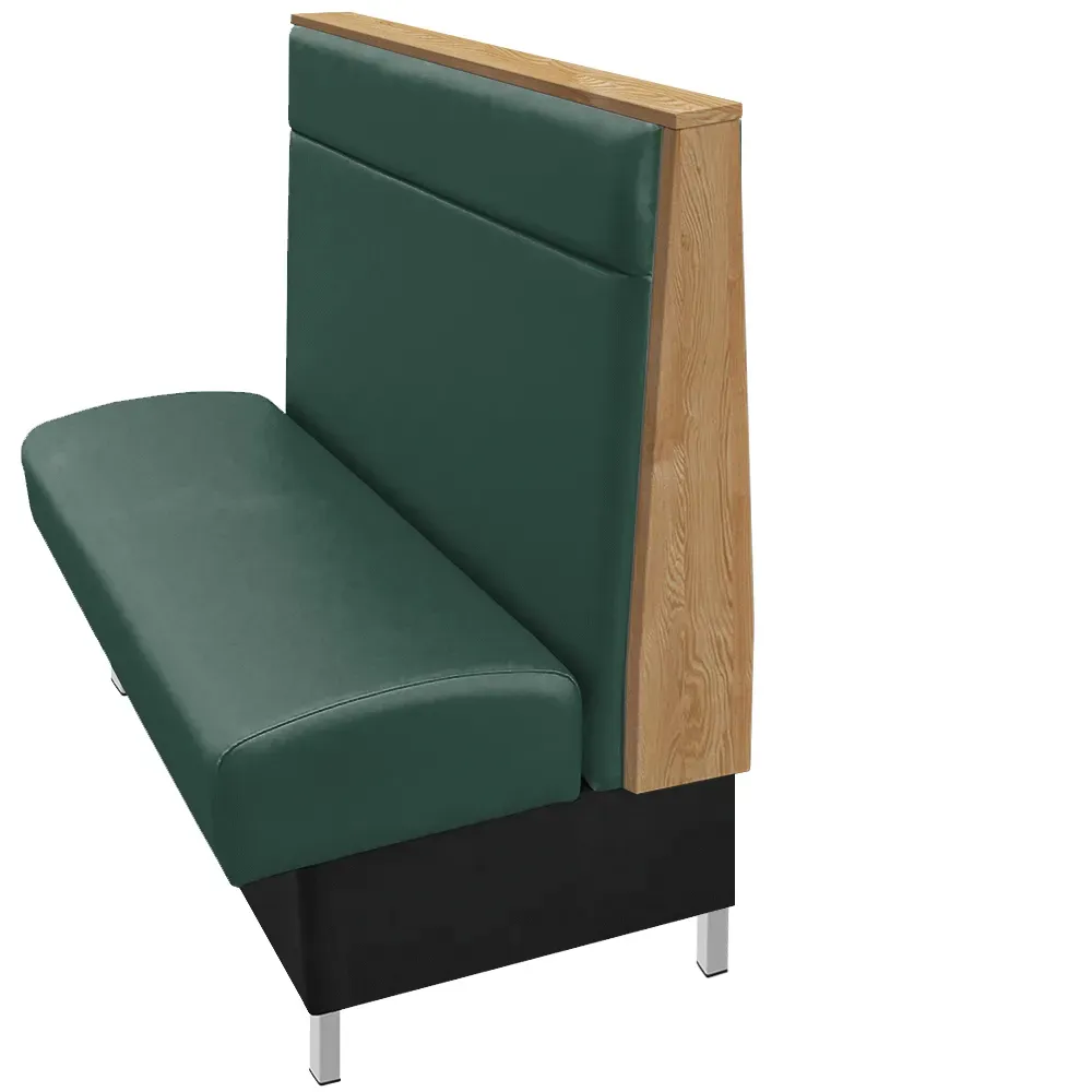 Oak Street YALE-8442-SGL-HG, Seating, Booth, Single, 84" L