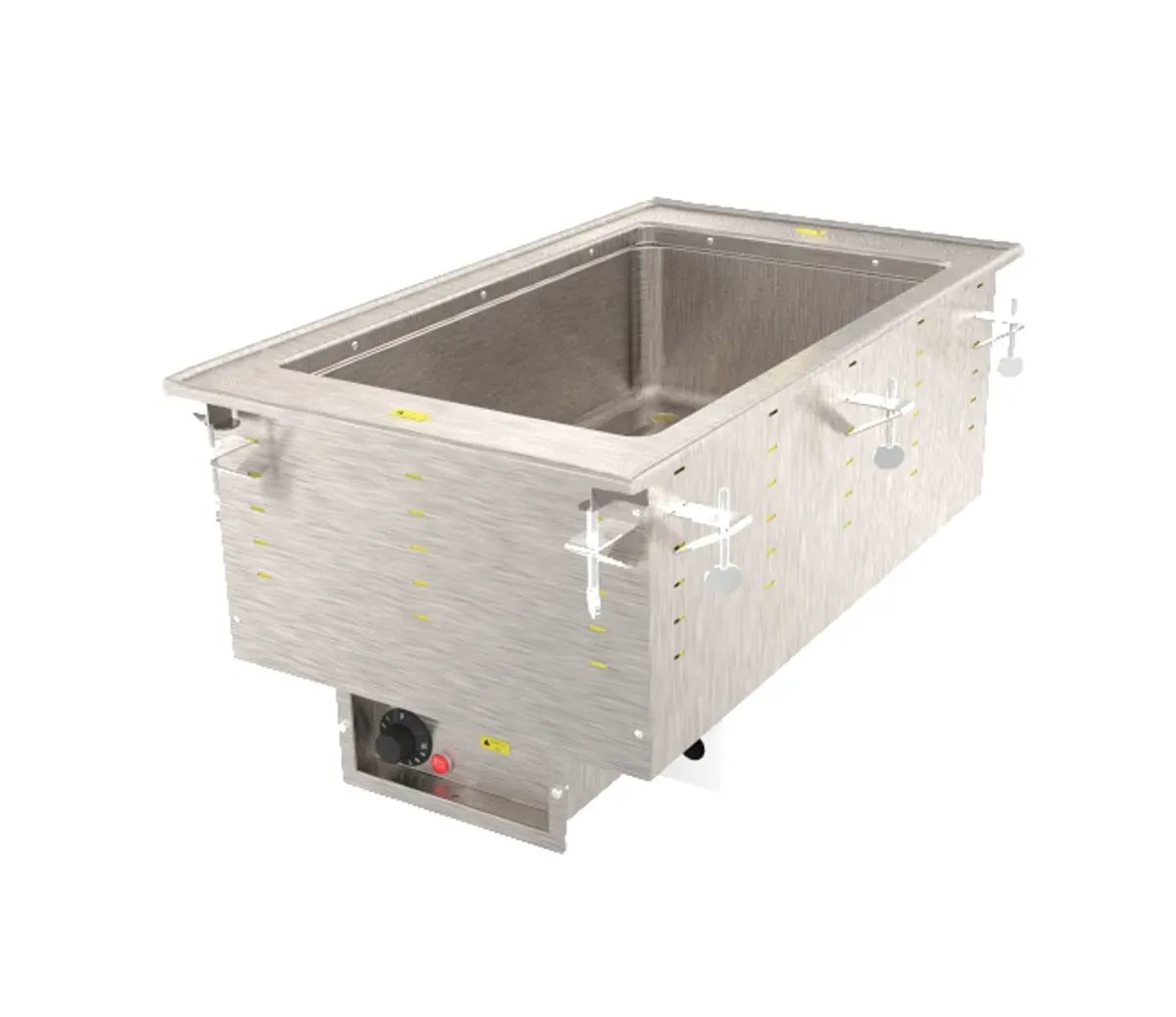 Vollrath 3646781, Hot Food Well Unit, Drop-In, Electric, 208-240V, 14-1/4" W, 25-1/4" D