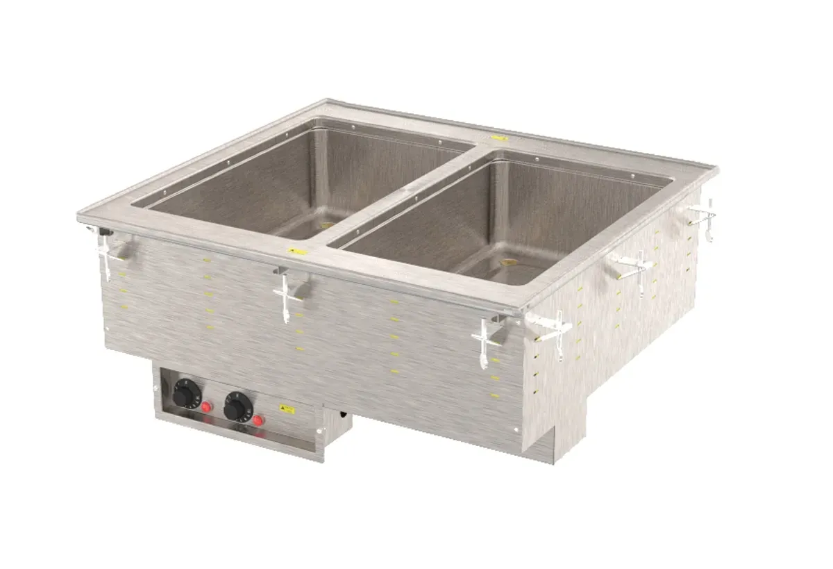 Vollrath 3647260, Hot Food Well Unit, Drop-In, Electric, 240V, 27-1/2" W, 25-1/4" D