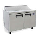 Adcraft - Admiral Craft Equipment, GRSL-2D, Salad sandwich prep table