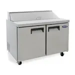 Adcraft Admiral Craft Equipment, GRSL-2D, Salad sandwich prep table