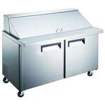 Adcraft - Admiral Craft Equipment, GRSLM-2D, Salad sandwich prep table