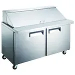 Adcraft Admiral Craft Equipment, GRSLM-2D, Salad sandwich prep table