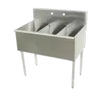 Advance Tabco 4-3-36, Sink, (3) Three Compartment