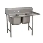 Advance Tabco 9-82-40-36R, Sink, (2) Two Compartment