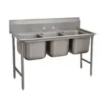 Advance Tabco 93-83-60, Sink, (3) Three Compartment