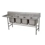 Advance Tabco 94-24-80-18L, Sink, (4) Four Compartment