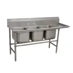 Advance Tabco 94-3-54-24R, Sink, (3) Three Compartment