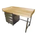 Advance Tabco BGT-368L, Work Table, Bakers Top