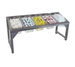 Advance Tabco CDR-5, Condiment Caddy, Rack Only
