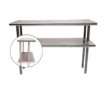 Advance Tabco CDS-18-36, Overshelf, Table-Mounted