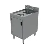 Advance Tabco CRDW-18, Underbar Waste Cabinet, Wet & Dry