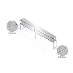 Advance Tabco CU-18-60-2, Overshelf, Table-Mounted