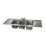 Advance Tabco DBS-63C, Underbar Sink, Drop-In