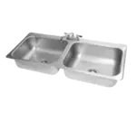 Advance Tabco DI-2-208, Sink, Drop-In