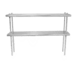 Advance Tabco DS-12-132, Overshelf, Table-Mounted