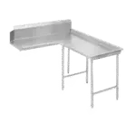 Advance Tabco DTC-G70-48R, Dishtable, Clean "L" Shaped