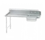 Advance Tabco DTS-S30-60L, Dishtable, Soiled