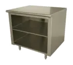 Advance Tabco EB-SS-249M, Work Table, Cabinet Base Open Front