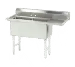 Advance Tabco FC-2-1824-18R, Sink, (2) Two Compartment