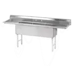 Advance Tabco FS-3-1620-24RL, Sink, (3) Three Compartment