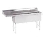 Advance Tabco FS-3-1824-18L, Sink, (3) Three Compartment