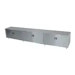 Advance Tabco HB-SS-2412M, Work Table, Cabinet Base Hinged Doors