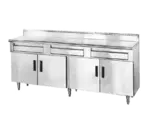 Advance Tabco HDRC-307, Work Table, Cabinet Base Hinged Doors