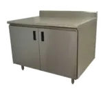 Advance Tabco HK-SS-247, Work Table, Cabinet Base Hinged Doors