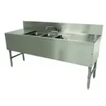 Advance Tabco PRB-24-53C, Underbar Sink Units