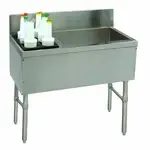 Advance Tabco PRC-19-36R-10, Underbar Ice Bin/Cocktail Station, Bottle Well Bin