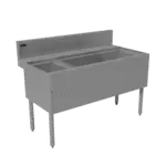 Advance Tabco PRC-24-36R, Underbar Ice Bin/Cocktail Station, Bottle Well Bin