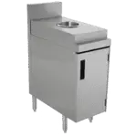 Advance Tabco PRSJT-12-DR, Trash Receptacle, Cabinet Style