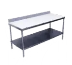 Advance Tabco SPS-309, Work Table, Poly Top