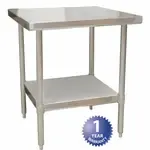 AllPoints Foodservice Parts & Supplies BPT-3048SL, Furniture & Decor, Tables, Prep Tables, 32" W, 49" L