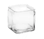 American Metalcraft GJ40, Storage Jar / Ingredient Canister, Glass, 40 Oz, Clear, Square