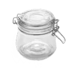 American Metalcraft HMJ4, Storage Jar / Ingredient Canister, Glass, 16 Oz, Clear