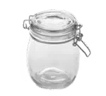 American Metalcraft HMJ5, Storage Jar / Ingredient Canister, Glass, 26 Oz, Clear