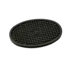 American Metalcraft TRVO53, Trivet, Black, Silicone, Oval