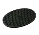 American Metalcraft TRVO85, Trivet, Black, Silicone, Oval