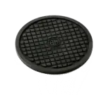 American Metalcraft TRVR5, Trivet, Black, Silicone, Round