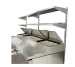 Atosa USA MROS-93P, Stainless Steel Double Overshelf for 67" Pizza Prep Table