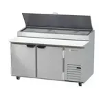 Beverage Air DP60HC, Refrigerated Counter, Pizza Prep Table