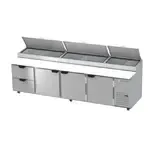 Beverage Air DPD119HC-2, Refrigerated Counter, Pizza Prep Table